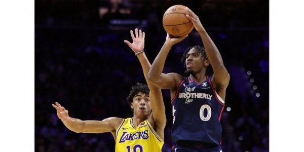 Mladi razigravač Philadelphia 76ersa Tyrese Maxey dobro je